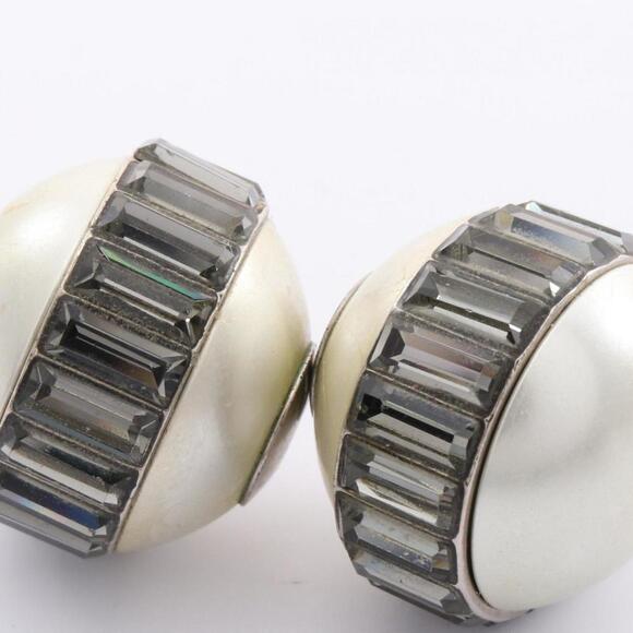 DIOR Gray Pearl Earrings - Picture 8 of 8